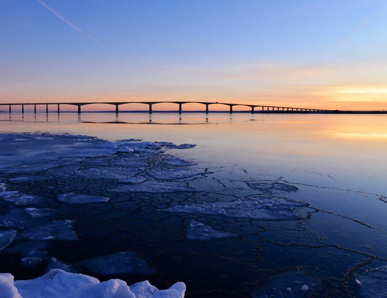 Ölandsbron - vintertid