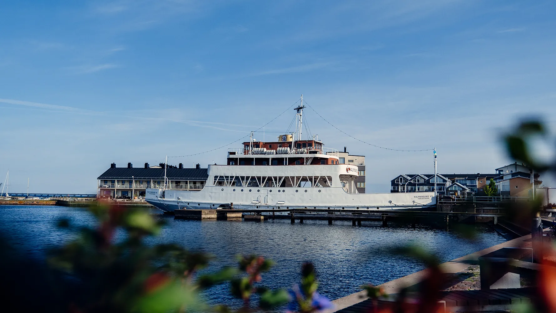 Hamnen i Färjestaden