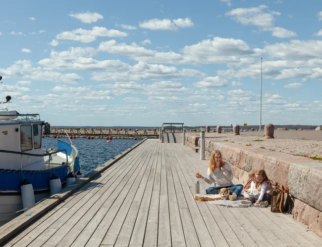 Hamnen i Stora Rör