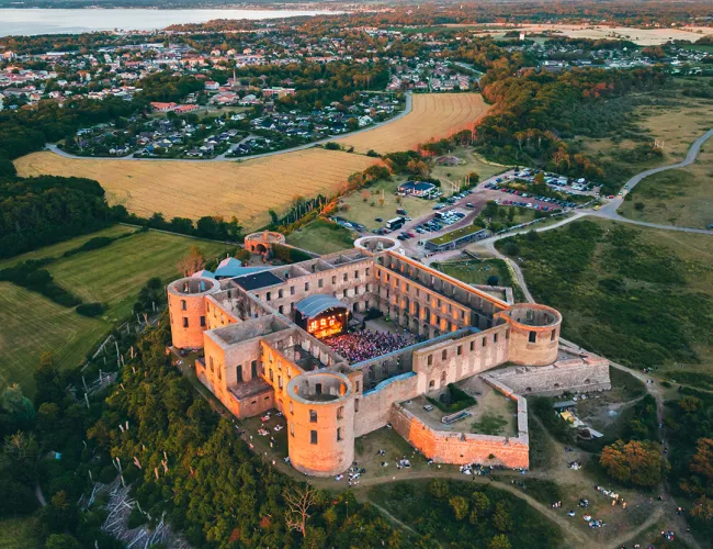 Konsert vid Borgholms slottruin