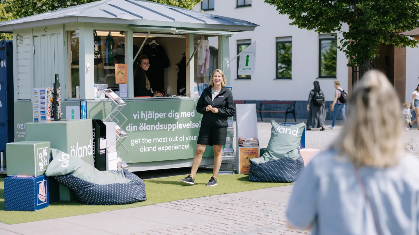 Turistbyrå - torget i Borgholm